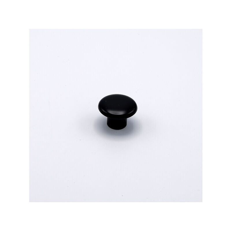 Polideas - Pomolo tondo laccato nero 32x22mm - 006 Little