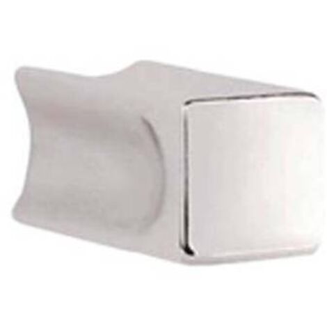 POMOLO ZAMA QUADRO 2388 METALSTYLE - CROMO LUCIDO MM 10X10 - 10 pezzi