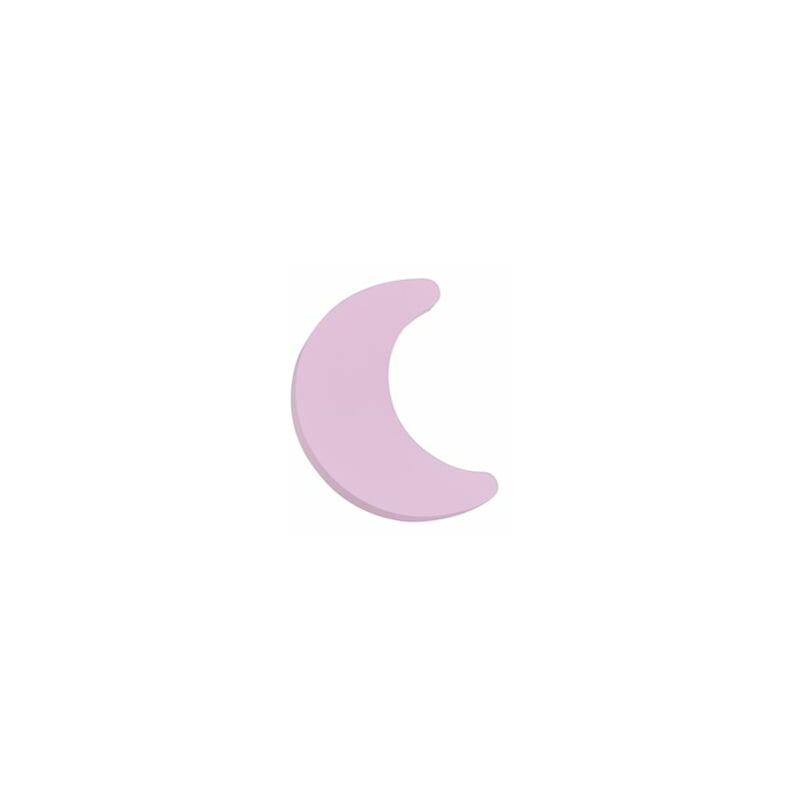 

Pomo Luna 95Mm Madera Lacada Rosa