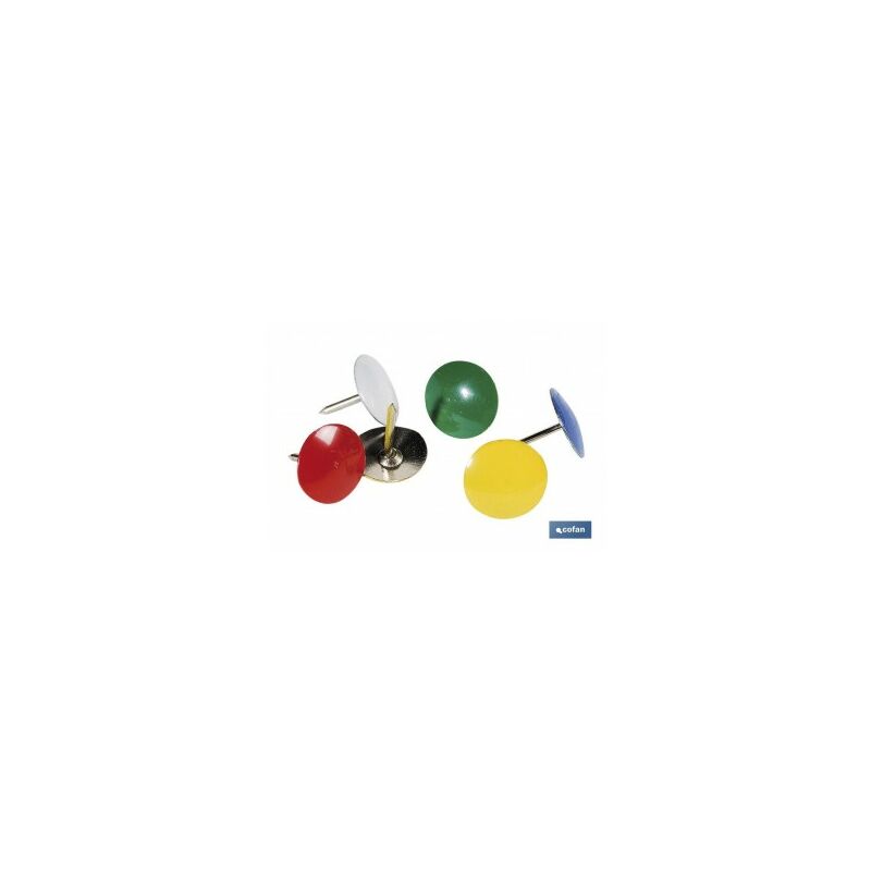 

Chinchetas de Colores - Color Blanco Contenido Bl 35 uds - NEOFERR..