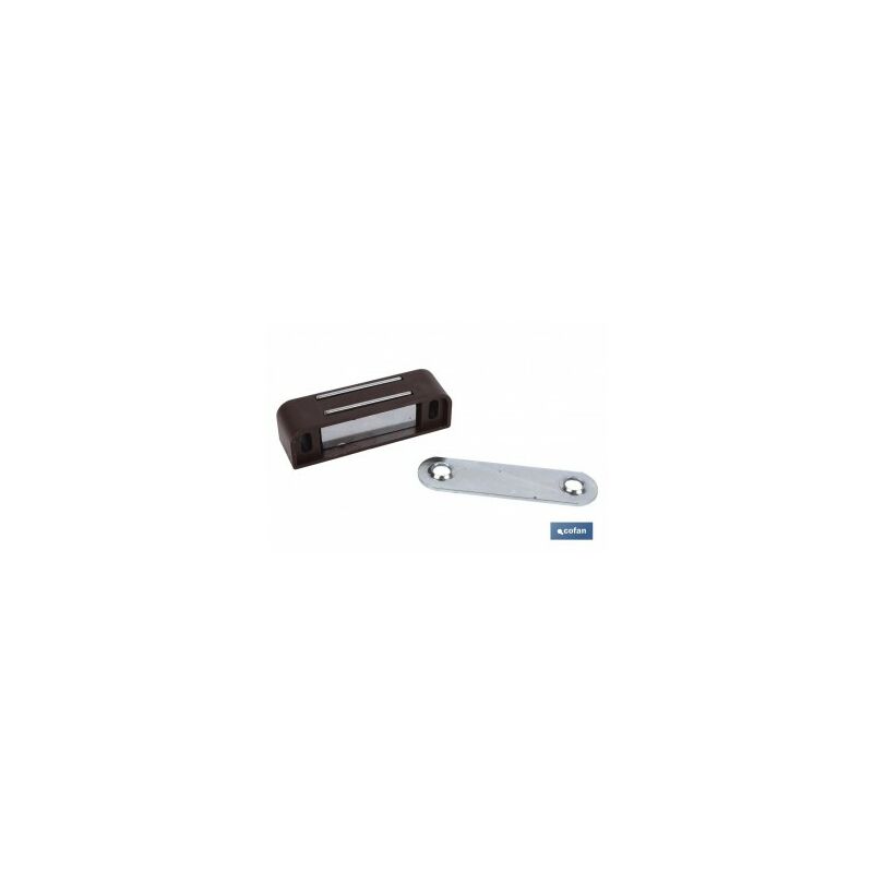 

2 cierres magnetico marron venta unitaria