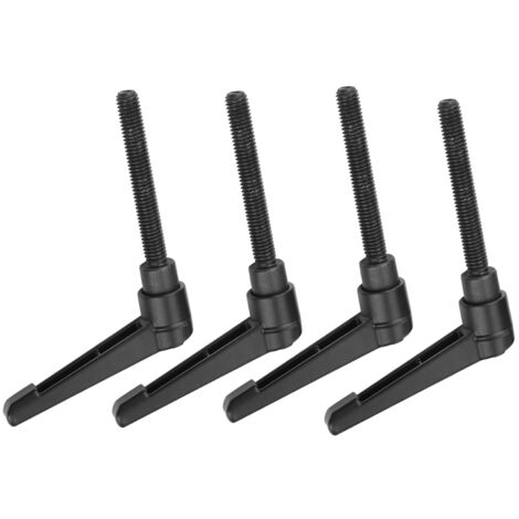 pomos de metal para máquina, mango de fijación ajustable, rosca macho M6 (60 mm)