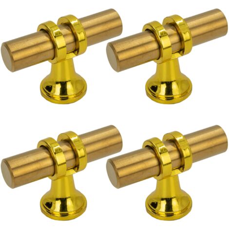 pomos para muebles Apollo, dorados