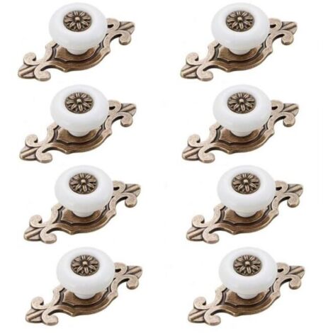 Pomos para muebles de estilo vintage, pomos para cajones, pomos para armarios, pomos para cajones con tornillos, accesorios,