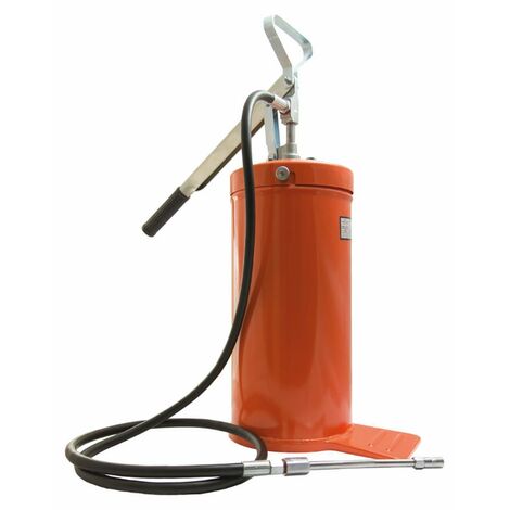 Pompa a barile per ingrassaggio capacità 12kg portata 8gr
