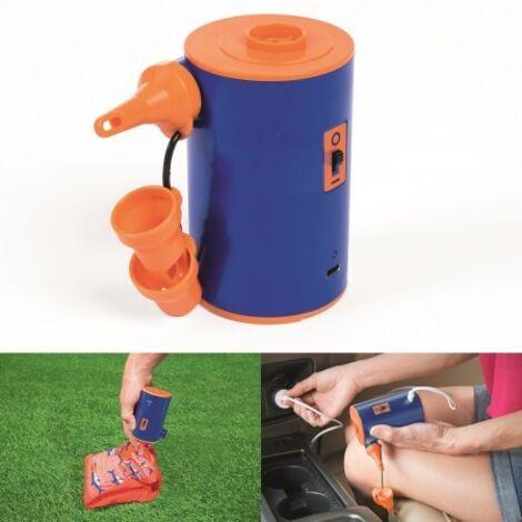 POMPA A BATTERIA GONFIAGGIO SGONFIAGGIO AIRETRAVEL USB BESTWAY 62101