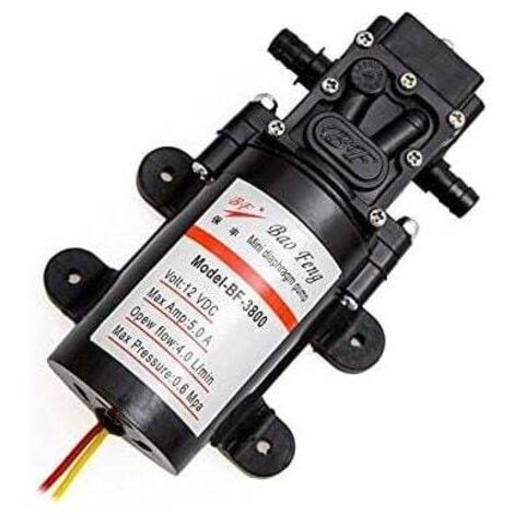 Pompa a membrana autoadescante ad alta pressione da 12 V per camper/roulotte/barca/nautica