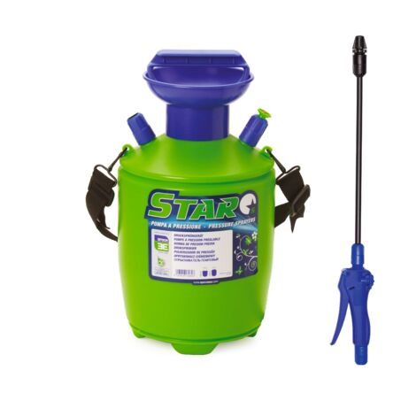 POMPA A PRESSIONE STAR 5 ACCESSORI PROFESSIONALI GIARDINAGGIO GIARDINO