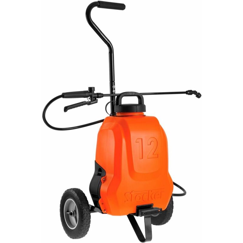 Stocker - Pompa a zaino elettrica 12 l li-ion con trolley