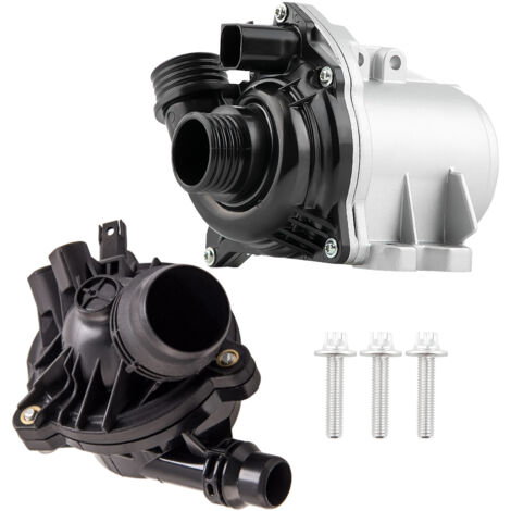 Pompa acqua elettrica con termostato e bullone for BMW E82 E88 E90 E91 E92 E93