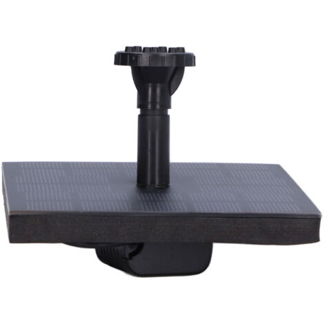 Pompa ad acqua solare Fontana per paesaggi acquatici galleggiante per esterni quadrata in silicio monocristallino 7V 1.4W