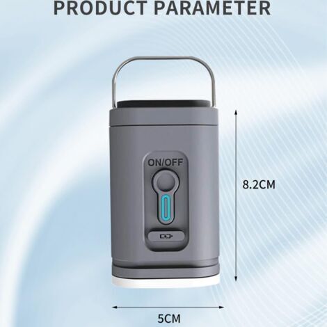Pompa ad aria elettrica EINNENFFER, accessori inclusi, funzione di gonfiaggio e sgonfiaggio, ABS, multifunzionale, portatile, ricaricabile tramite USB, per materassi gonfiabili, giochi da piscina, gal