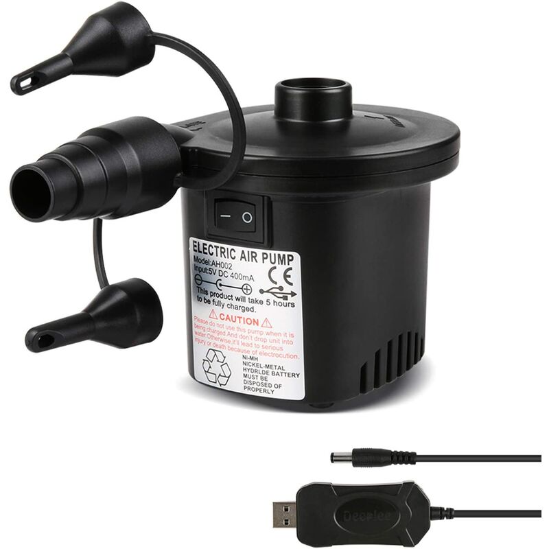 Pompa ad aria elettrica, gonfiatore elettrico