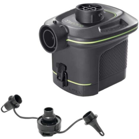 INTEX Pompa Aria a Batteria Gonfiatore Elettrico Portatile Materassino Gonfia Sgonfia