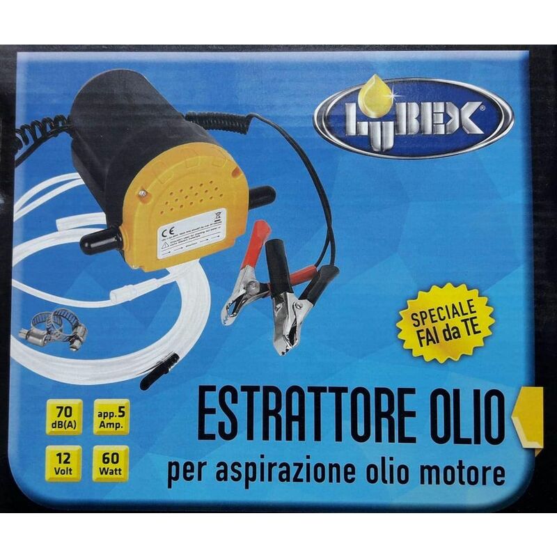 Pompa aspirazione estrattore olio motore gasolio. Cerca, compra, vendi  nuovo e usato: Anxingo 60W 12V Pompa Aspirazione Estrattore per