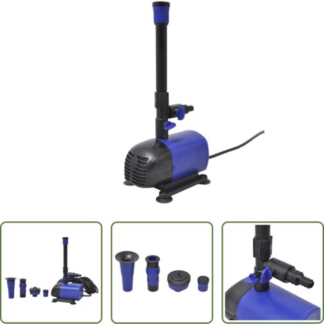 Pompa da laghetto -  Pompa per Fontana 50 W 2000 L/h