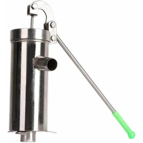 Pompa dell'acqua manuale, tubo dritto, pozzo a pressione, pompa dell'acqua in acciaio inossidabile, agitatore, pompa dell'acqua domestica, pompa dell'acqua di pozzo, pompaggio manuale, pompa dell'acqu