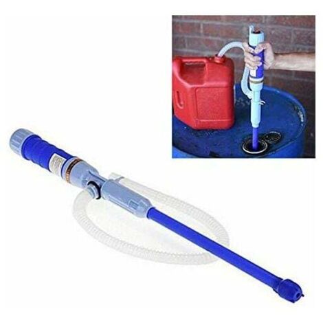Pompa Travaso Gasolio Contalitri Carburante Autoaspirante Elettrica 40 L/min | Leroy Merlin