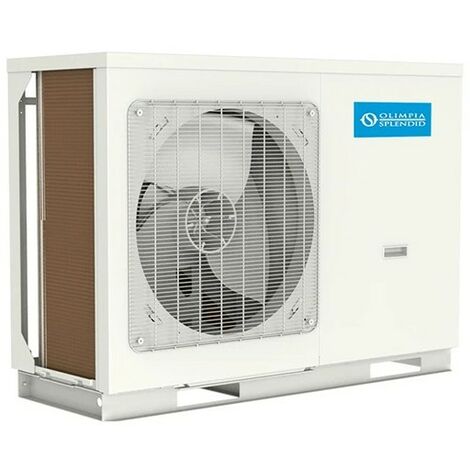 POMPA DI CALORE OLIMPIA SPLENDID SHERPA MONOBLOC S1 E R-32 CHILLER 16 KW MONOFASE INVERTER CON MODULO IDRONICO A+++