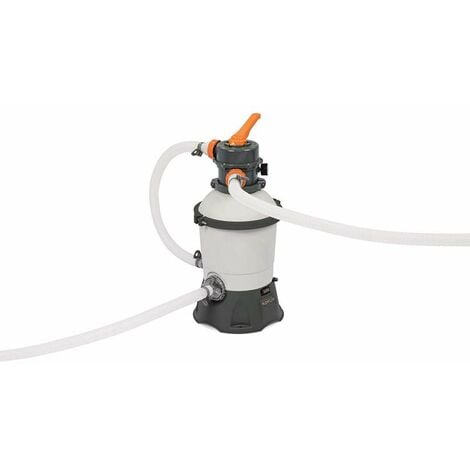 pompa di filtraggio a sabbia bestway per piscine da 3.028 litri/ora flowclear - bestway 58515