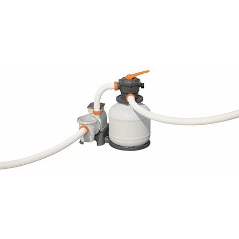 pompa di filtraggio a sabbia per piscine da 8.327 litri/ora flowclear - bestway - 58499