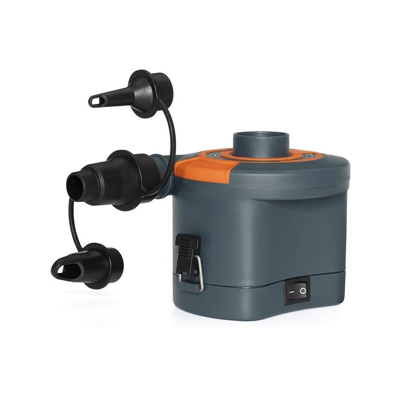 Sidewinder Bomba Eléctrica De Aire A Batería 3 Adaptadores 62141