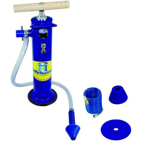 Pompa disostruente manuale della linea blu