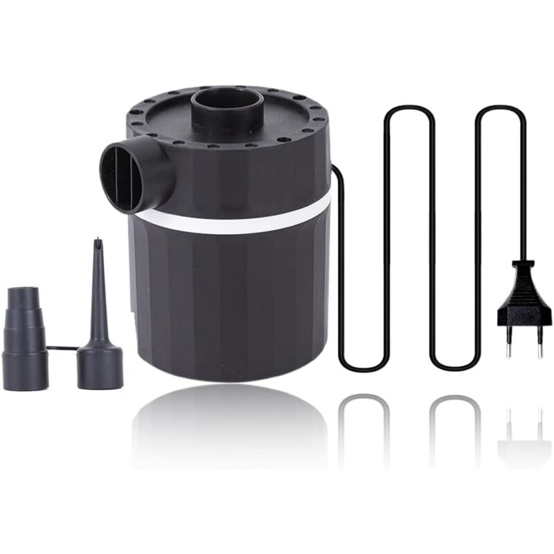 Image of Pompa elettrica per gonfiaggio e sgonfiaggio, pompa elettrica 2 in 1, sacco a vuoto e materasso gonfiabile, per sacco a vuoto, materasso gonfiabile