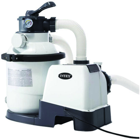 Pompa esterna con filtro a sabbia per piscine fino a 12.422 litri - peso kg.13,10 (26644)