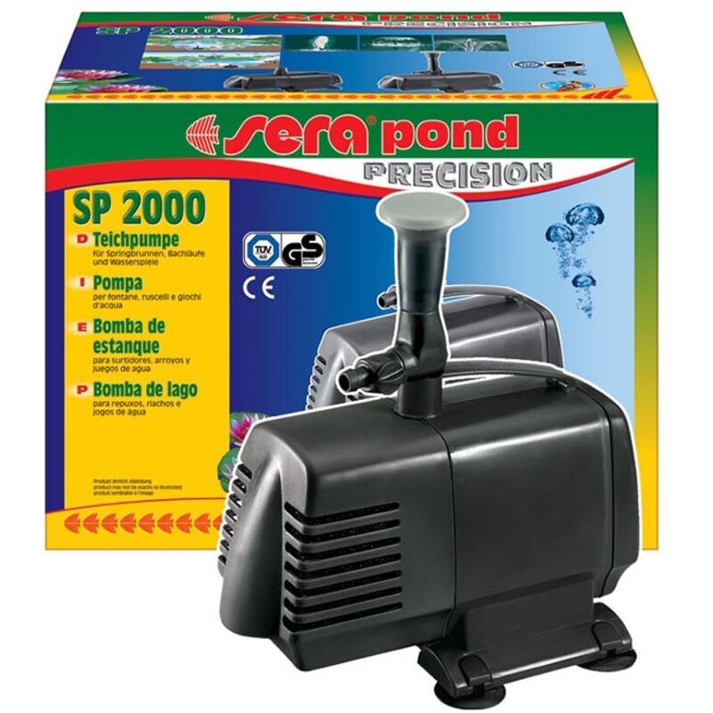 Sera Pond Precision Sp Pompa Per Laghetto Completa Di Giochi D'Acqu...