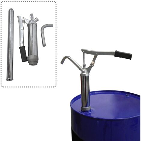 Pompa Manuale a Pistoni 25 lt/min Olio Gasolio x Fusto