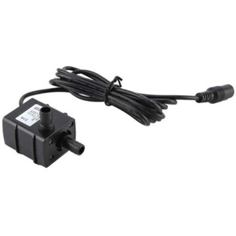 Pompa per acqua della piscina 12 V DC, 3 m, 240 l/h, con motore brushless, sottacqua e estremamente silenziosa