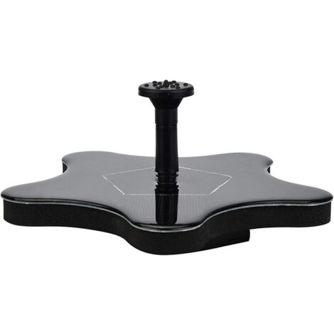 Pompa per Fontana,Ugello Pentagonale Solare-4 Ugelli di Spruzzo,Giardino,Pompa a Spruzzo per Giardino Solare Domestico,Fontana Solare per Bagno per Uccelli-RAPANDA