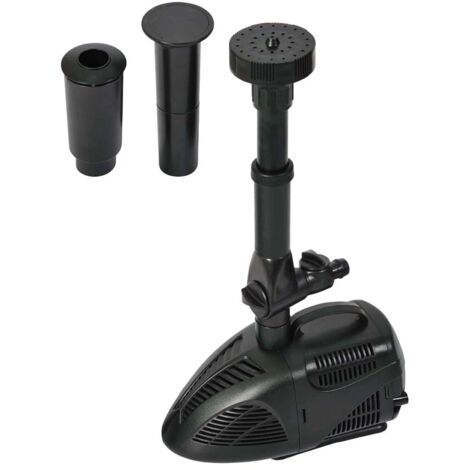 pompa per laghetto e fontane con giochi d'acqua vx 1500 verdemax