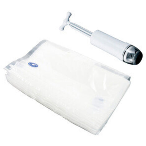 POMPA PER SOTTOVUOTO +10 BUSTE IN SET- 1,0 pz