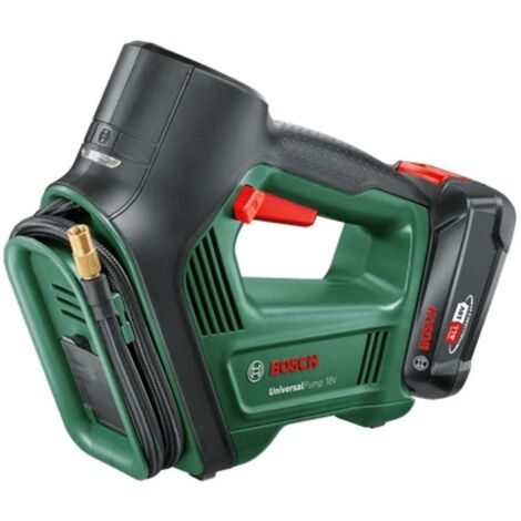 Pompa pneumatica a batteria UniversalPump 18V, 1 x batteria PBA 18V 2.0Ah