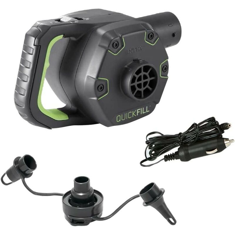 66642 Pompa Elettrica Con Batterie Ricaricabili Per Uso Interno Ed Esterno - Intex