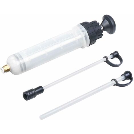 POMPA SIRINGA MANUALE CAMBIO OLIO ASPIRAZIONE LIQUIDI POMPETTA 200 cc ml 832