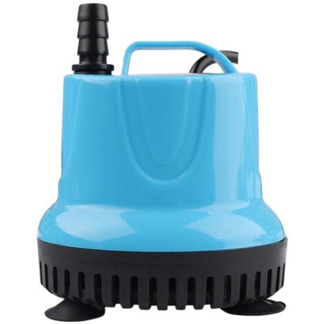 Pompa sommergibile da 25 W, silenziosa, con aspirazione dal basso e protezione contro le ustioni a secco, per laghetti idroponici, fontane per acquari, pompe per acquari