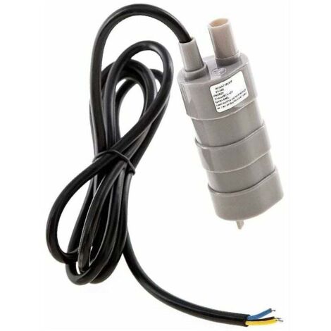 Pompa sommergibile per acqua, pompa sommergibile da 12 V, mini pompa elettrica per acqua da 600 l/h, per camper, laghetto, acquario, fontana per acquario