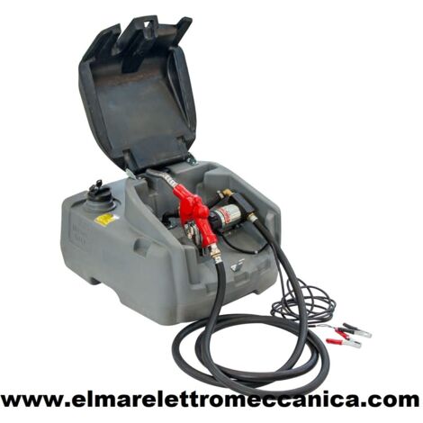 Pompa Travaso Gasolio 12 V serbatoio 100 lt  Wortex UNIT DDC 12V 100lt