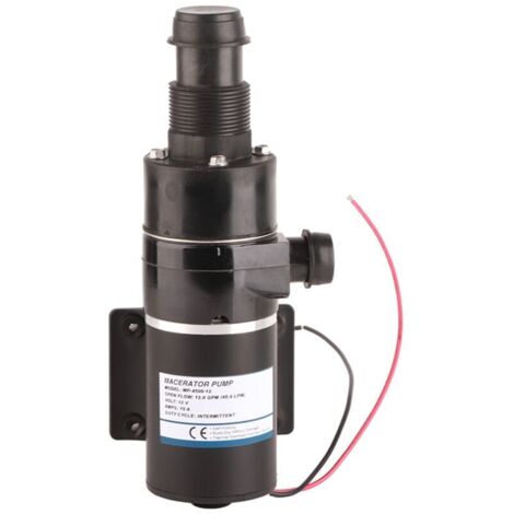 Pompa triturante autoadescante per lo smaltimento delle acque reflue, con protezione contro il funzionamento a secco per imbarcazioni da diporto e yacht.