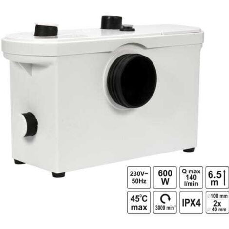 POMPA WC FALA 600W CON MACINATORI
