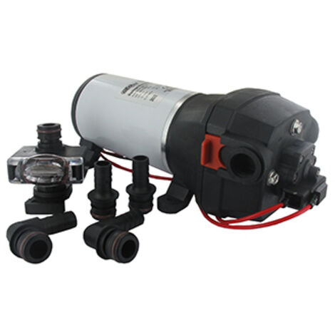 Pompe 12v / 15a Universelle Pour Pulvérisateurs - Débit De La Pompe 17 L/min. Pression De Sortie 2,8 Bars/maxi. Entrée/sortie 3/