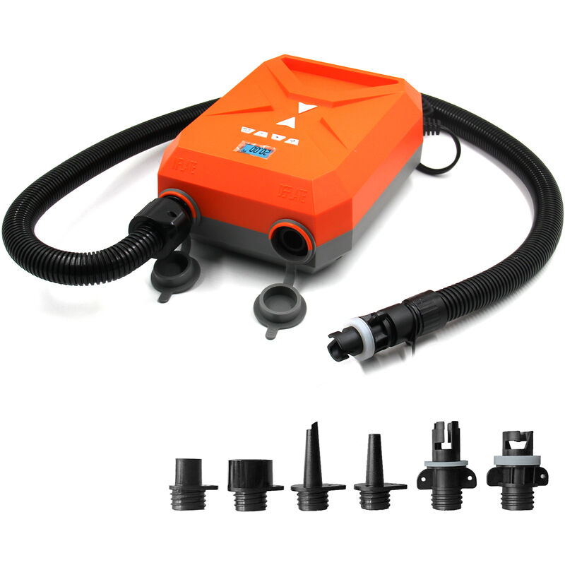 Pompe à air électrique 20PSI pour sup gonflable et bateau avec écran lcd de Protection de tension intégré