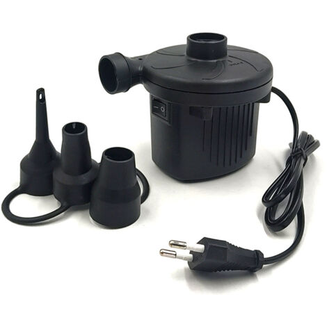 Pompe à Air Électrique 240V - Gonfleur/Dégonfleur Puissant 400L/min Pour Matelas, Piscines Et Jouets Gonflables