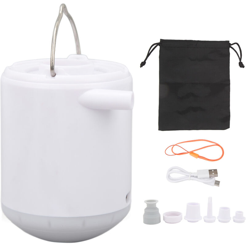 Pompe à Air électrique 4 en 1, Mini batterie Portable 2000mAh, 3,5kpa, Rechargeable par USB, pour gonfler et dégonfler les flotteurs de piscine, lit
