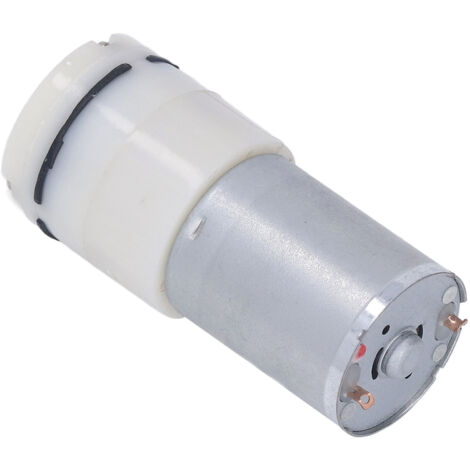Pompe à air électrique à membrane pneumatique, transmission mécanique, 1 sortie, 370, blanc, 12V CC