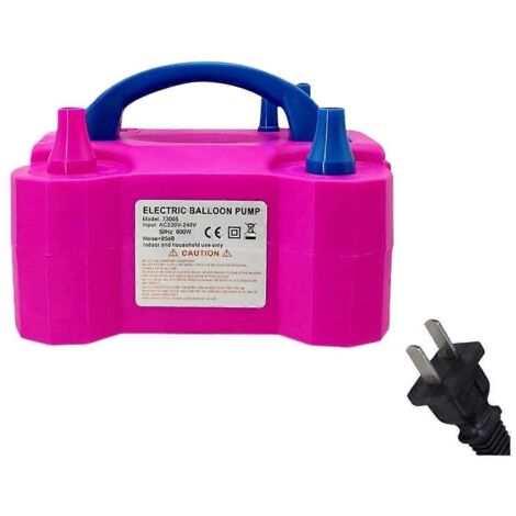 Pompe à air électrique pour ballons 600W, gonfleur de ballons, prise CH B--