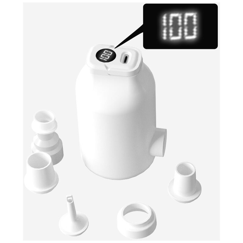 Dpzo - Pompe à Air Électrique pour Matelas Lits Gonflable, Sacs de Rangement Sous Vide – Mini Portable, Rechargeable, Gonflage & Dégonflage Rapide